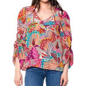 Tolani Womens  Ellery Top, Blue